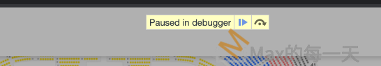 chrome pause in debugger