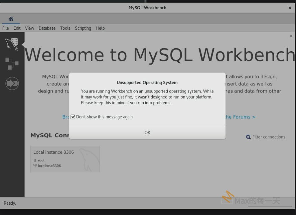 install MySQL Workbench on Rocky Linux – Max的程式語言筆記