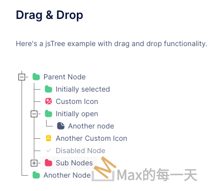 Jstree Visualizations 樹狀結構視覺化元件 jstree – Max的程式語言筆記